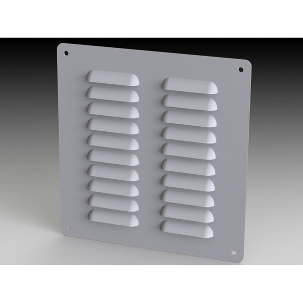 Louver Stand Kit, 7.88 in. H x 7-1/2 in. W x 0.43 in. L, Steel